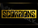 Scorpions LED Sign - Yellow - TheLedHeroes