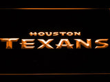 Houston Texans (3) LED Neon Sign USB - Orange - TheLedHeroes