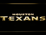FREE Houston Texans (3) LED Sign - Yellow - TheLedHeroes