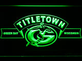 Green Bay Packers Titletown LED Sign - Green - TheLedHeroes