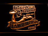 FREE Green Bay Packers Lambeau Field (2) LED Sign - Orange - TheLedHeroes