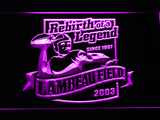 FREE Green Bay Packers Lambeau Field (2) LED Sign - Purple - TheLedHeroes