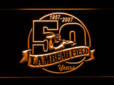 FREE Green Bay Packers Lambeau Field 50th Anniversary LED Sign - Orange - TheLedHeroes