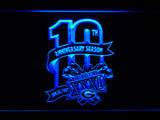 Green Bay Packers 10th Anniversary Season LED Sign - Blue - TheLedHeroes