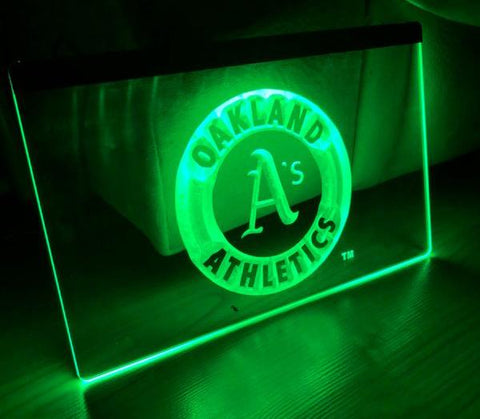 Oakland Athletics LED Neon Sign USB -  - TheLedHeroes