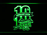 FREE Green Bay Packers 10th Anniversary Season LED Sign - Green - TheLedHeroes