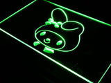 My Melody Hello Kitty (2) LED Neon Sign Electrical - Green - TheLedHeroes