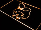 My Melody Hello Kitty (2) LED Neon Sign Electrical - Orange - TheLedHeroes