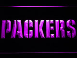 Green Bay Packers (4) LED Neon Sign Electrical - Purple - TheLedHeroes