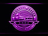 Detroit Lions Inaugural Season 2002 LED Neon Sign USB - Purple - TheLedHeroes