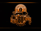 Detroit Lions 60th Anniversary LED Sign - Orange - TheLedHeroes