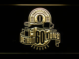 Detroit Lions 60th Anniversary LED Sign - Yellow - TheLedHeroes
