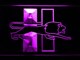 Detroit Lions (7) LED Neon Sign USB - Purple - TheLedHeroes