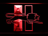 Detroit Lions (7) LED Neon Sign Electrical - Red - TheLedHeroes