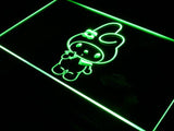 My Melody Hello Kitty LED Neon Sign USB - Green - TheLedHeroes