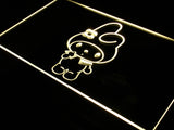 FREE My Melody Hello Kitty LED Sign - Yellow - TheLedHeroes