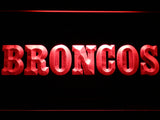 Denver Broncos (8) LED Sign - Red - TheLedHeroes