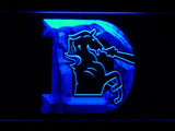 Denver Broncos (10) LED Neon Sign USB - Blue - TheLedHeroes