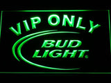 Bud Light VIP Only LED Neon Sign Electrical - Green - TheLedHeroes