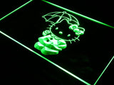 Hello Kitty (3) LED Neon Sign USB - Green - TheLedHeroes