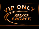 Bud Light VIP Only LED Neon Sign Electrical - Orange - TheLedHeroes