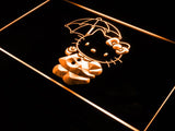 Hello Kitty (3) LED Neon Sign USB - Orange - TheLedHeroes