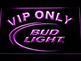 Bud Light VIP Only LED Neon Sign USB - Purple - TheLedHeroes