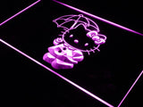 Hello Kitty (3) LED Neon Sign USB - Purple - TheLedHeroes
