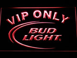 Bud Light VIP Only LED Neon Sign Electrical - Red - TheLedHeroes