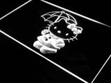 Hello Kitty (3) LED Neon Sign USB - White - TheLedHeroes
