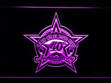 Dallas Cowboys 40th Anniversary LED Neon Sign Electrical - Purple - TheLedHeroes