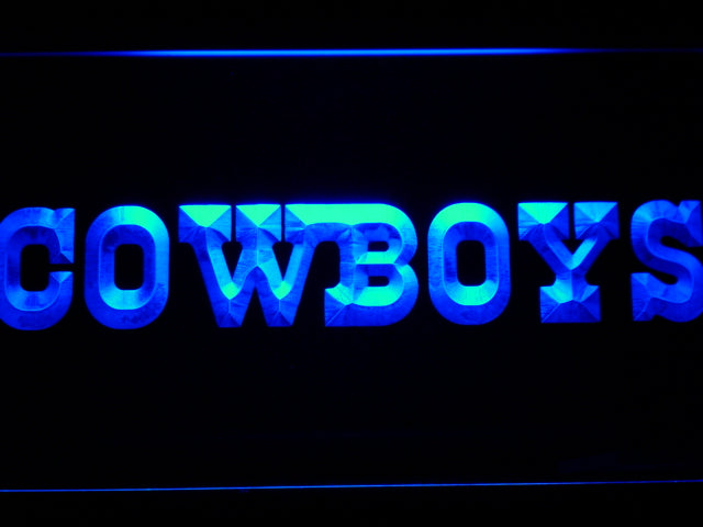 Dallas Cowboys (7) LED Sign - Blue - TheLedHeroes