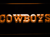 FREE Dallas Cowboys (7) LED Sign - Orange - TheLedHeroes