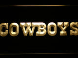 FREE Dallas Cowboys (7) LED Sign - Yellow - TheLedHeroes