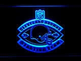 Cleveland Browns (4) LED Neon Sign Electrical - Blue - TheLedHeroes