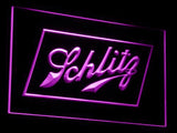Schlitz LED Neon Sign Electrical - Purple - TheLedHeroes