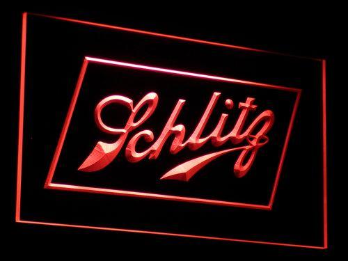 Schlitz LED Neon Sign Electrical - Red - TheLedHeroes