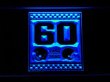 Cleveland Browns 60th Anniversary LED Neon Sign USB - Blue - TheLedHeroes