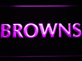 Cleveland Browns (7) LED Sign - Purple - TheLedHeroes