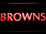 Cleveland Browns (7) LED Neon Sign Electrical - Red - TheLedHeroes