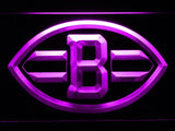 Cleveland Browns (8) LED Neon Sign Electrical - Purple - TheLedHeroes