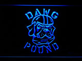 Cleveland Browns Dawg Pound LED Neon Sign USB - Blue - TheLedHeroes