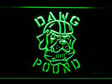 Cleveland Browns Dawg Pound LED Neon Sign USB - Green - TheLedHeroes