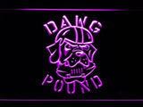 Cleveland Browns Dawg Pound LED Neon Sign USB - Purple - TheLedHeroes