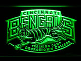 Cincinnati Bengals Training Camp Georgetown College LED Neon Sign USB - Green - TheLedHeroes