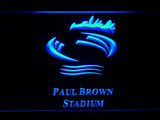 Cincinnati Bengals Paul Brown Stadium LED Neon Sign Electrical - Blue - TheLedHeroes