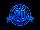 Cincinnati Bengals 40th Anniversary LED Sign - Blue - TheLedHeroes