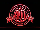 FREE Cincinnati Bengals 40th Anniversary LED Sign - Red - TheLedHeroes