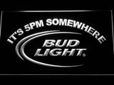 Bud Light It's 5pm Somewhere LED Neon Sign USB -  - TheLedHeroes