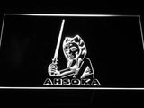 Star Wars Ahsoka LED Neon Sign USB - White - TheLedHeroes